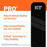 KT Tape PRO Black, 20 ct., 2 pk.