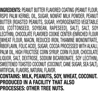 SKIPPY PB Bites Girl Scout Coconut Caramel Snack, Shelf-Stable, 5.5 oz Plastic Resealable Pouch
