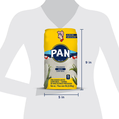 PAN Gluten Free White Corn Meal 5 lb.