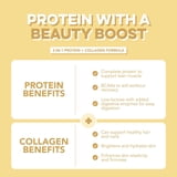 Clean Simple Eats Simply Vanilla Protein Powder + Collagen, Vanilla, 1.63 lbs.