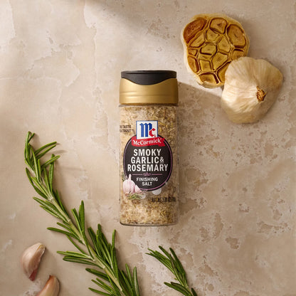 McCormick Smoky Garlic and Rosemary Finishing Salt, 3.88 oz Bottle