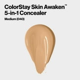 Revlon ColorStay Skin Awaken Cream Concealer Makeup, Longwear, 040 Medium, 0.27 fl oz
