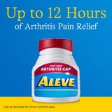 Aleve Pain Relief Caplets Easy Open Arthritis Cap, Naproxen Sodium, 90 Count