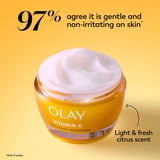Olay Face Moisturizer, Vitamin C Face Cream, Brightening, Hydrating, Evens Tone, 1.7 oz