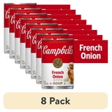 (8 pack) Campbell's Condensed French Onion Soup, 10.5 oz Can