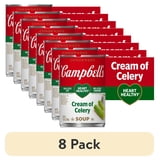 (8 pack) Campbell's Condensed Heart Healthy Cream of Celery Soup, 10.5 oz Can