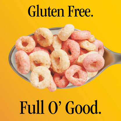 Strawberry Banana Cheerios, Heart Healthy Gluten Free Breakfast Cereal, Family Size, 19 oz