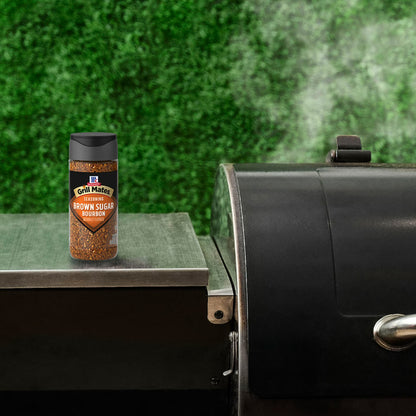 McCormick GRILL MATES Gluten Free Brown Sugar Bourbon Seasoning, 3.0 oz Bottle