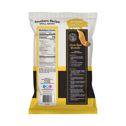Fried Southern Recipe Small Batch 4oz Hot Honey Pork Rinds with a Pork Rind Granola recipe.