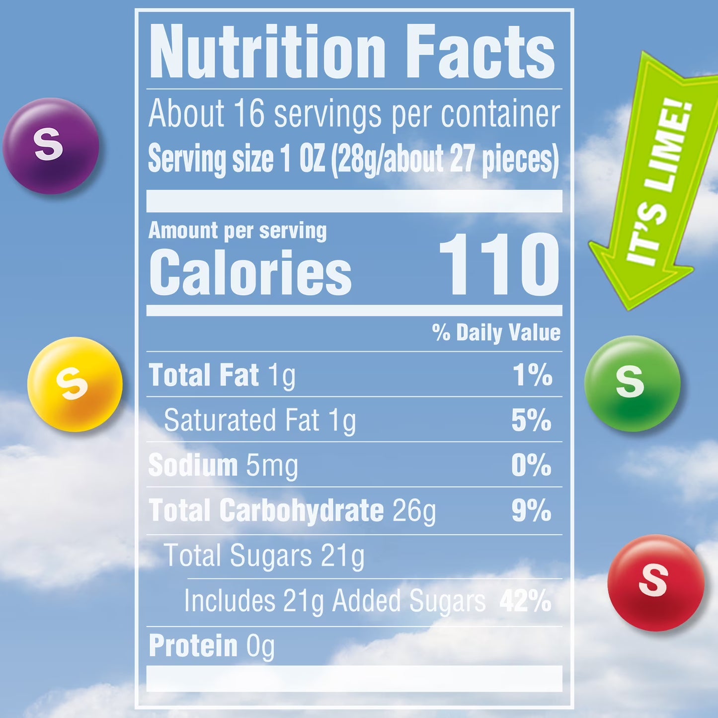 Skittles Wild Berry Chewy Candy, Sharing Size Fruity Candy, 15.6 oz Resealable Bag