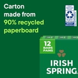 Irish Spring Bar Soap for Men, 12 HR Fresh Deodorant Soap, Original Scent, 3.7 oz Soap Bar (12 Pack)