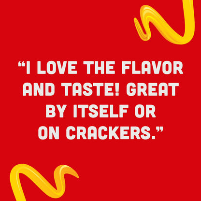 EASY CHEESE Cheddar Cheese Snack, 8 oz