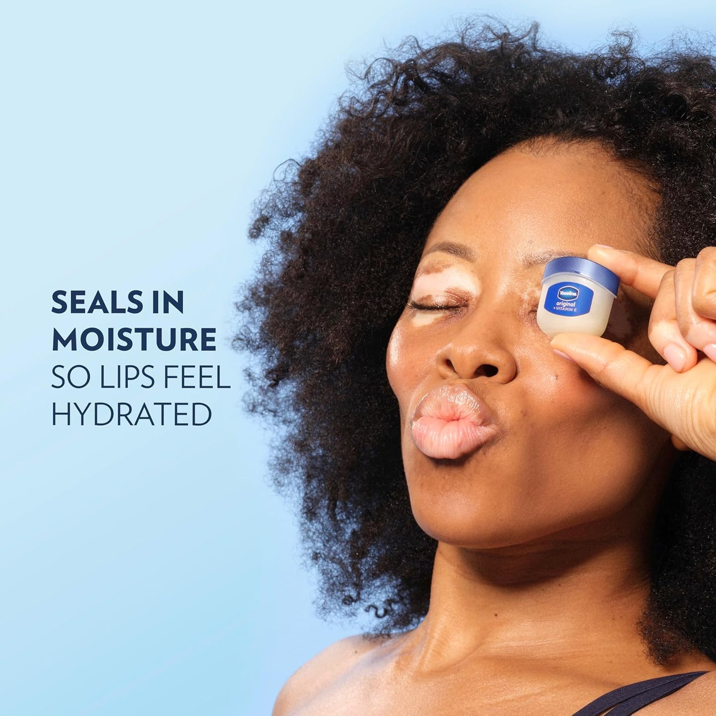 Vaseline Lip Therapy 2 Pack Original Mini For Dry, Chapped Lips Hydrating Lip Balm 0.5 oz