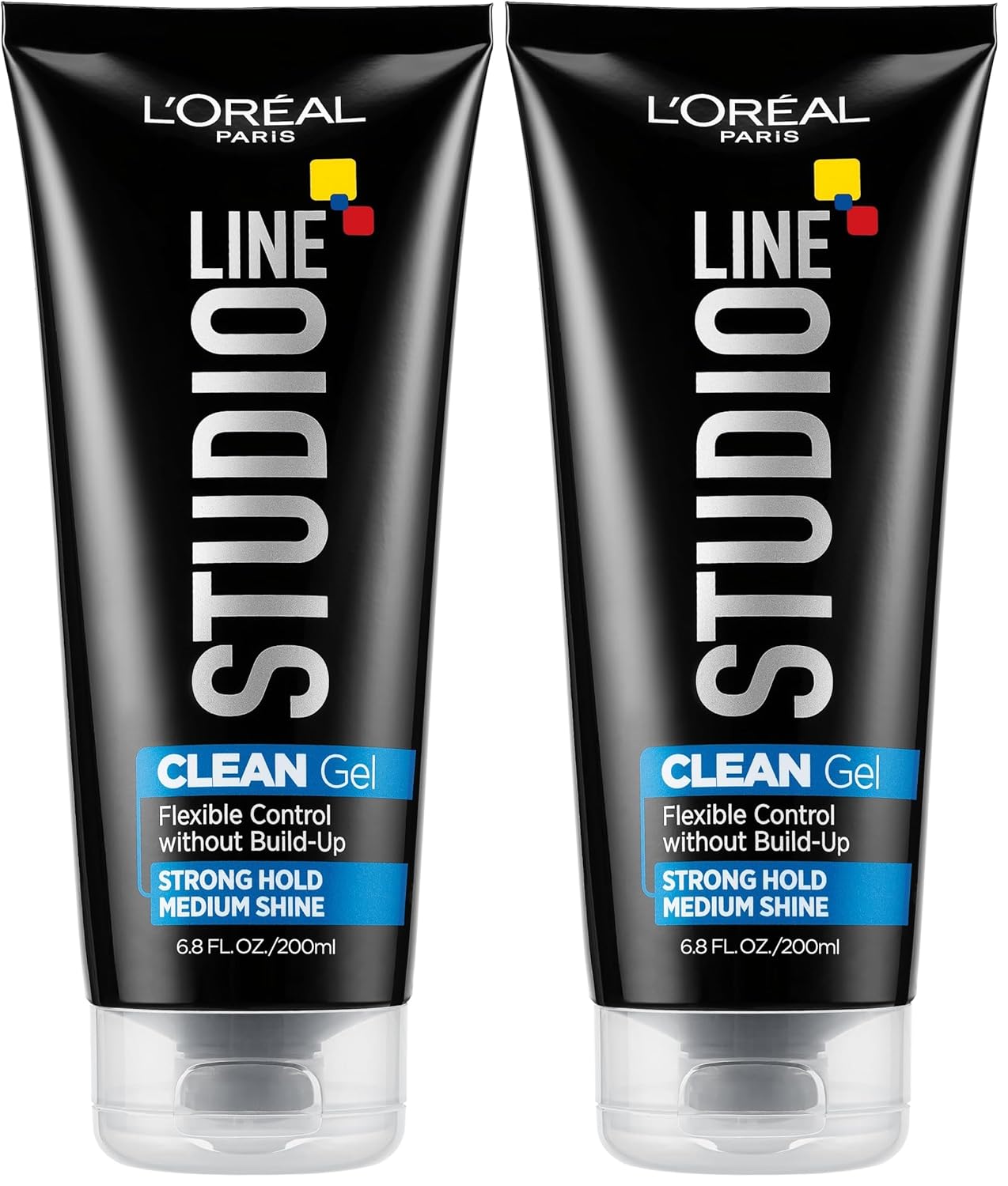 L'Oreal Paris Studio Line Clear Minded Clean Gel - Strong Hold 6.8 fl; oz. (Pack of 2)
