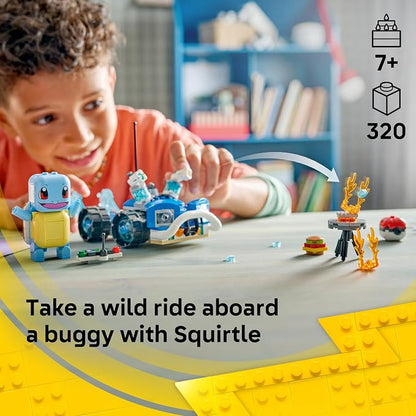 LEGO Pokémon SMART Play: Trainer's Buggy Adventure with Squirtle 72156