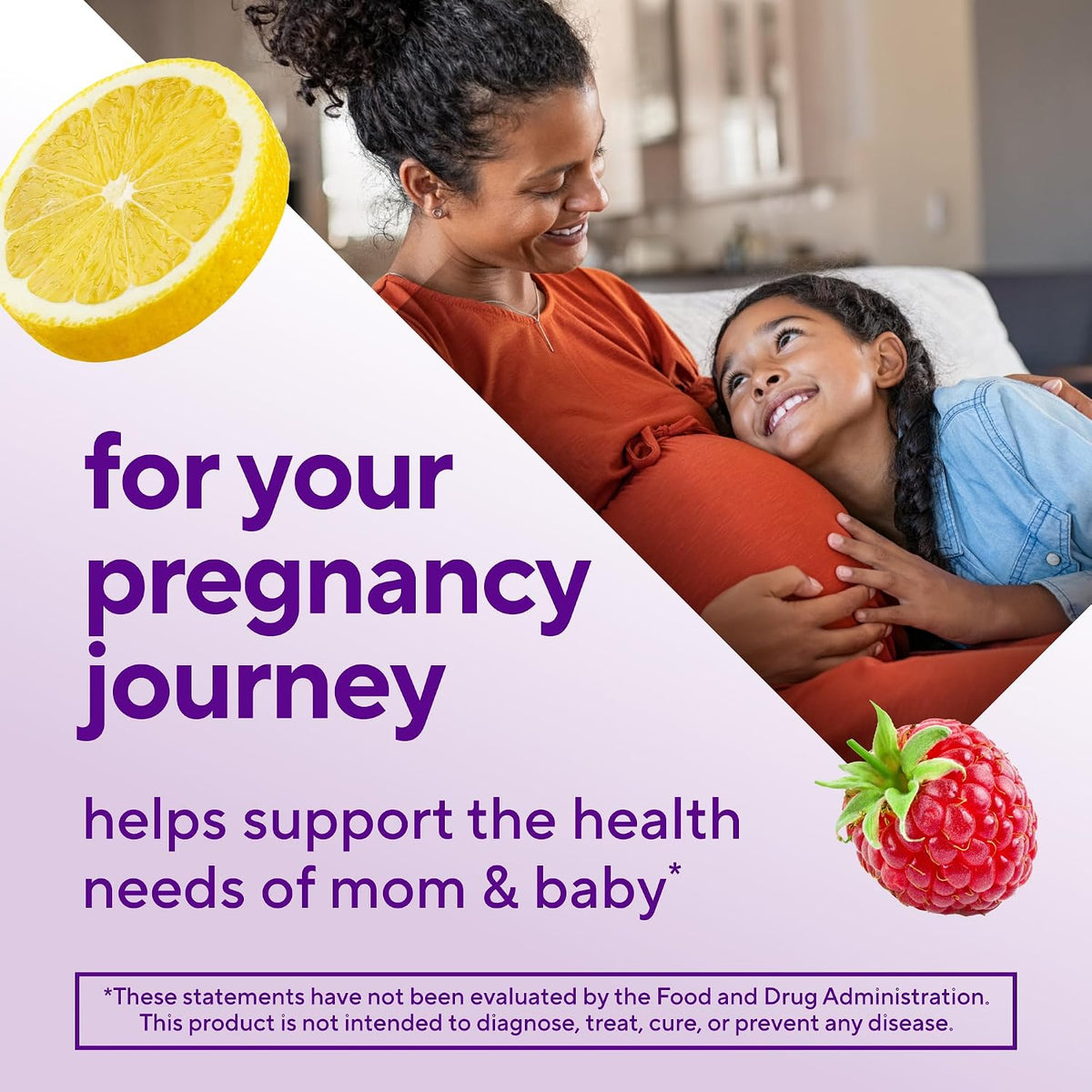 Vitafusion Prenatal Vitamin Gummies for Women | 90 Count | Folate & DHA