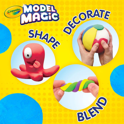 Crayola Model Magic (75ct), Kids Modeling Clay Alternative, 1oz Packs, Teacher Appreciation School Supplies & Classroom Essentials, Air Dry Clay, Ages 3+