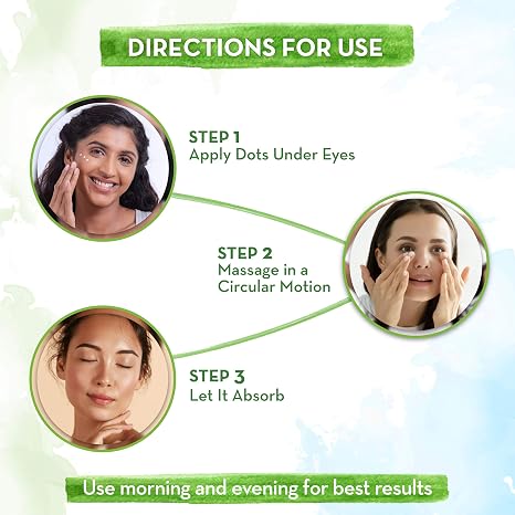 Mamaearth Eye Cream with Cucumber & Peptides, 20g | Lightweight cream texture suitable for daily skincare routines.