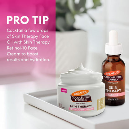 Palmer's Skin Therapy Face Cream, Retinol-10 Moisturizer (2.7 Oz)