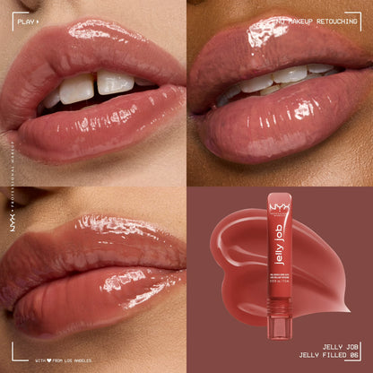 NYX Professional Makeup Jelly Job Lip Gloss, Jelly Filled 06