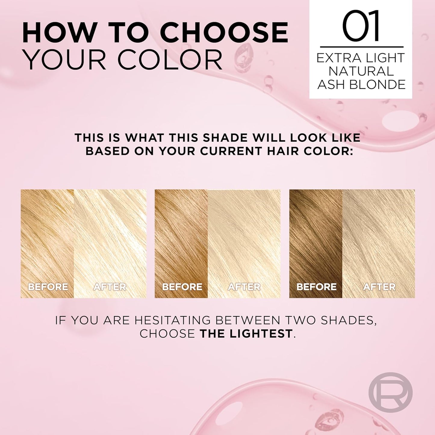 L'Oreal Paris Excellence Crème Permanent Hair Dye, Triple Care Hair Color with Hyaluronic Acid for 100% Gray Coverage, 01 Extra Light Natural Ash Blonde, 1 Kit (Packaging May Vary)