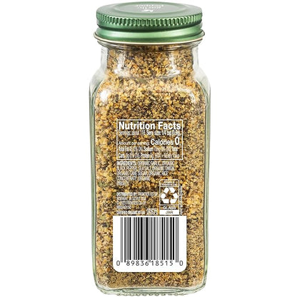 Simply Organic Garlic Pepper, 3.73 Ounce Jar, Blended with Pepper Sea Salt and Onion for Robust Flavor to any Dish