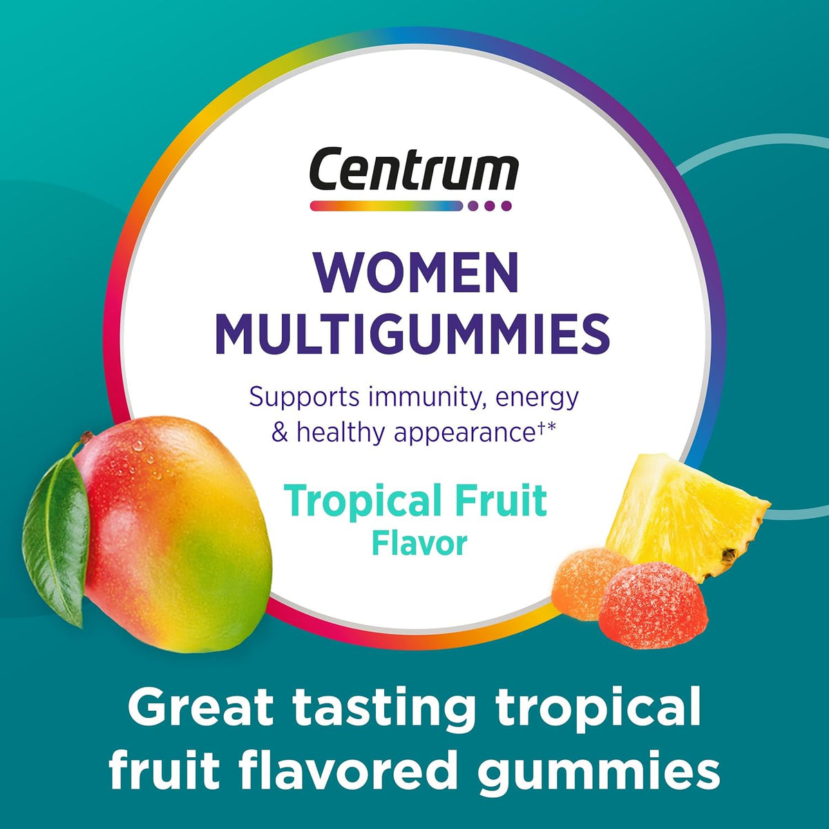 Centrum MultiGummies for Women 18 and Over, 100 Count