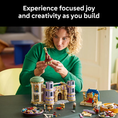 LEGO Disney Princess Beauty and The Beast Castle Building Set - Room Decor for Women & Men, Ages 18+ - Model Building Kit for Adults - Book Shelf Display - Gift for Disney Fans - 43263