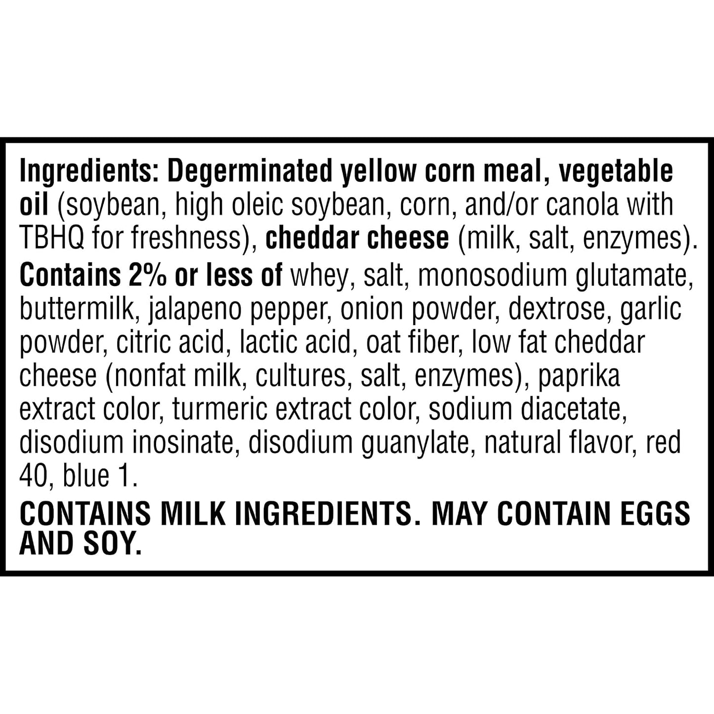 Cheez-It Crunch Cheesy Baked Snacks, Lunch Snacks, Zesty Jalapeno Cheddar (6 Bags)