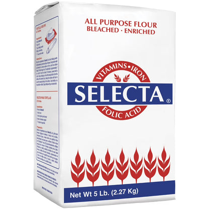 (2 pack) Selecta All Purpose Enriched Wheat Flour, 5 lbs.
