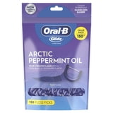 Oral‑B Floss, Glide Arctic Peppermint Floss Picks 150 Count