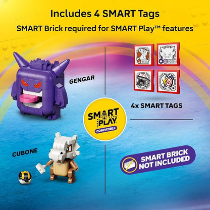 LEGO Pokémon SMART Play: Cubone and Gengar's Spooky Showdown 72166