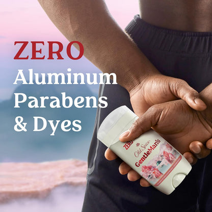 Old Spice GentleMan's Aluminum Free Dry Feel Deodorant for Men,24/7 Lasting Freshness,Gentle on Skin with Skin Conditioners,Himalayan Sea Salt + Glacier Water Scent,3.0 oz,(Pack of 6)