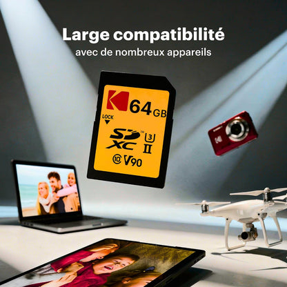 Kodak 64GB SDXC Memory Card 270MB/