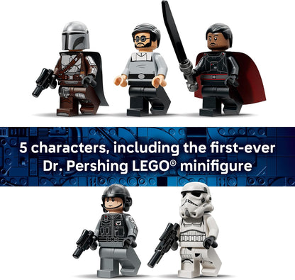 LEGO Star Wars: The Mandalorian Imperial Lambda-Class Shuttle - Collectible Building Set for Boys & Girls, Ages 14+ - with 5 Minifigures - Gift Idea for Teens - 75459
