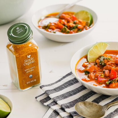 Simply Organic, Spicy Curry Powder, Organic, 2.8 Oz (Pack of 3)