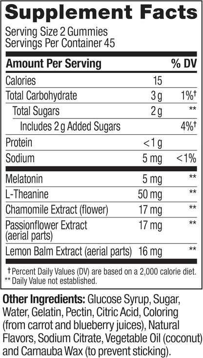 OLLY Extra Strength Sleep, Occasional Sleep Support Supplement - 90 Count