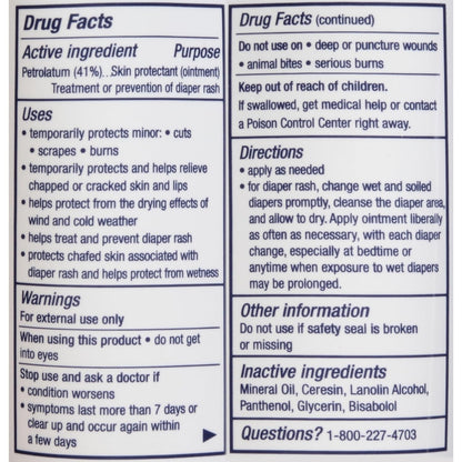 Aquaphor Baby Advanced Therapy Healing Ointment Skin Protectant, 7 OZ