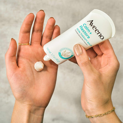 Aveeno Calm + Restore Skin Therapy Balm, Fragrance-Free, 1.7 oz