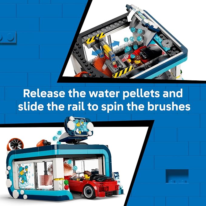 LEGO City Drive-Through Car Wash 60497