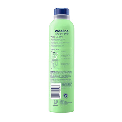 Vaseline Intensive Care Aloe Soothe Spray, 6.5 Oz (Pack of 2)