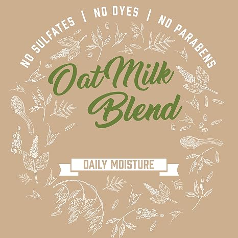 Aveeno Farm-Fresh Oat Milk Leave-In Hair Conditioner Treatment, Lightweight Moisturizer for Dry Damaged Hair, Safe for Color-Treated Hair, Sulfate, Paraben & Dye-Free