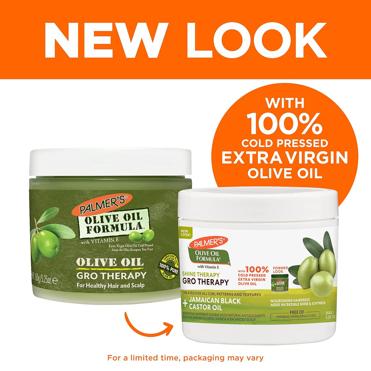 Palmer's GRO Shine Therapy Hairdress, Olive Oil Formula (5.25 Oz)