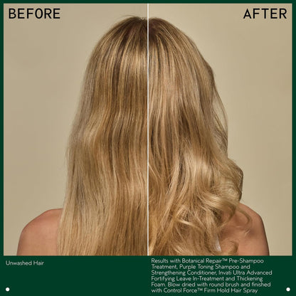 AVEDA Botanical Repair Purple Toning Shampoo | For Blonde, Silver, Grey Hair | Reduces Brassy Tones | Silicone Free | 96% Naturally Derived*, 6.7 fl oz