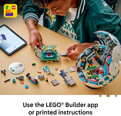 LEGO Editions Soccer Ball - Building Toy for Kids - Collectible Sports Decor for Boys & Girls, Ages 10+ - Includes Micro Stadium - Gift for Birthdays - 43019