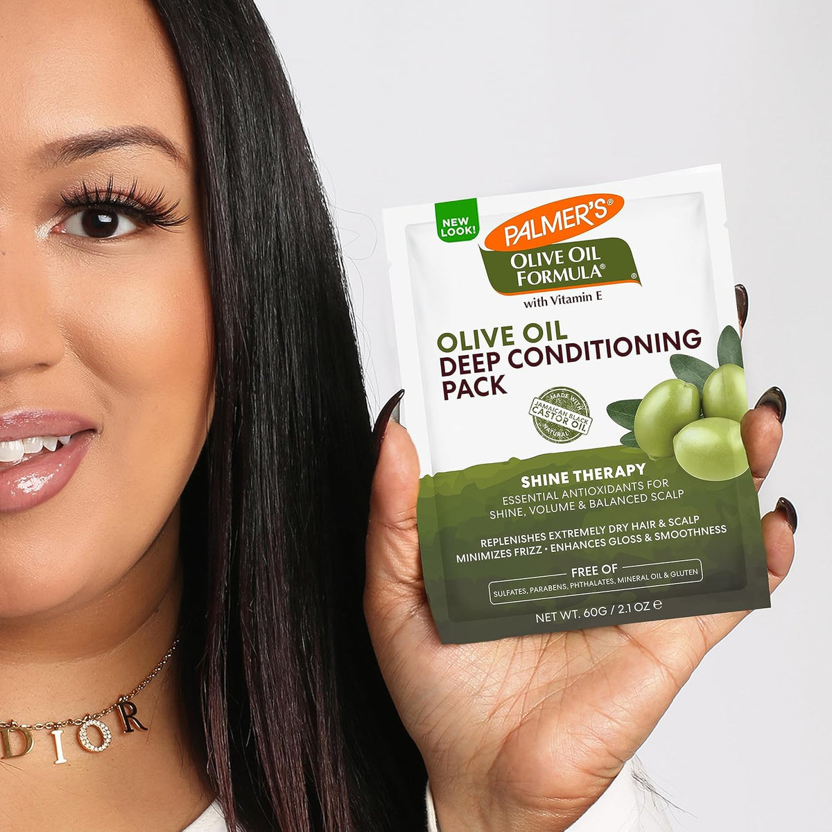 Palmer's Deep Conditioner Hair Mask, Olive Oil Formula for Dry Hair, 2.1 Ounce (Pack of 12)