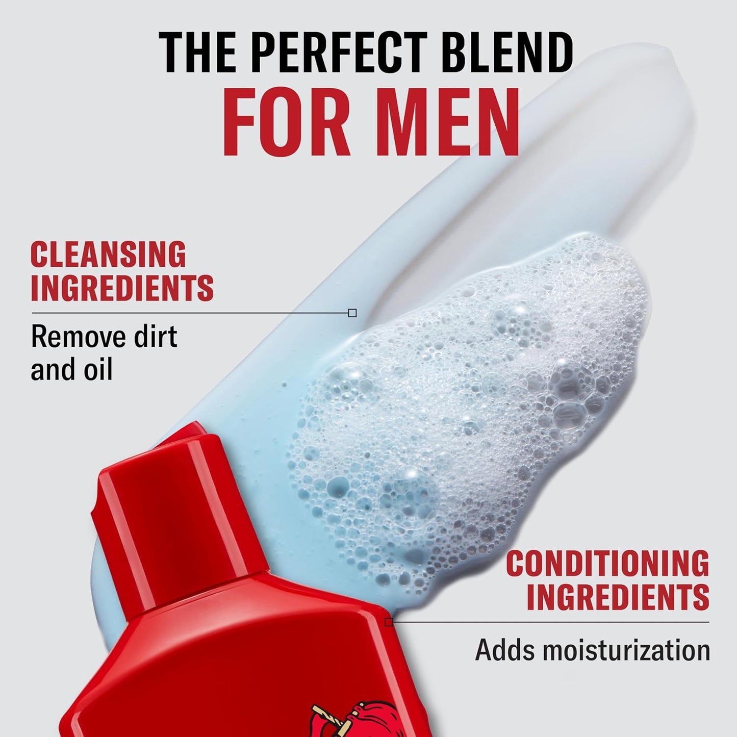 Old Spice Mens 2-in-1 Shampoo and Conditioner Set, Krakengard, For All Hair Types, Healthier, Fuller, More Moisturized Looking Hair, 13.5 fl oz Each (Pack of 6)