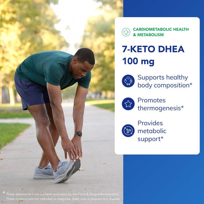 Pure Encapsulations 7-Keto DHEA 100 mg, 60 Capsules