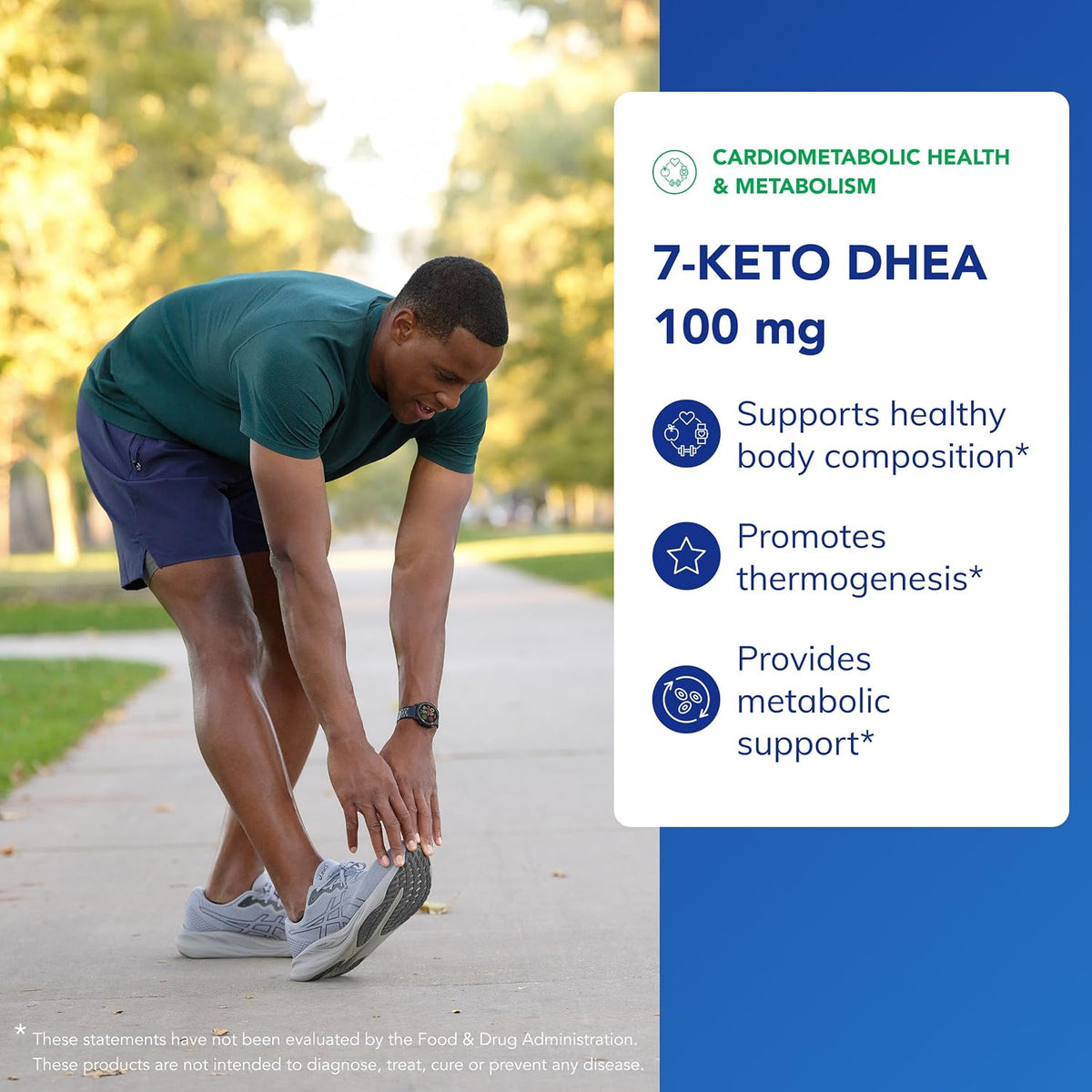 Pure Encapsulations 7-Keto DHEA 100 mg, 120 Capsules