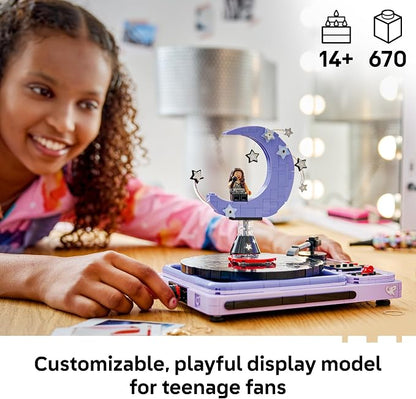 LEGO Editions Olivia Rodrigo's Concert Moon 43029 | Collectible Building Toy for Teens, Ages 14+, Olivia Rodrigo Minifigure, Bedroom Decor, 670 pieces, Gift for Birthdays